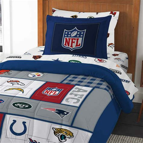 football twin bed set